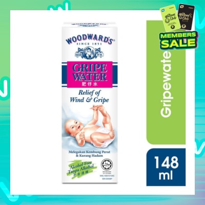 WOODWARDS Gripewater for Relief of Gripe and Wind 148ml