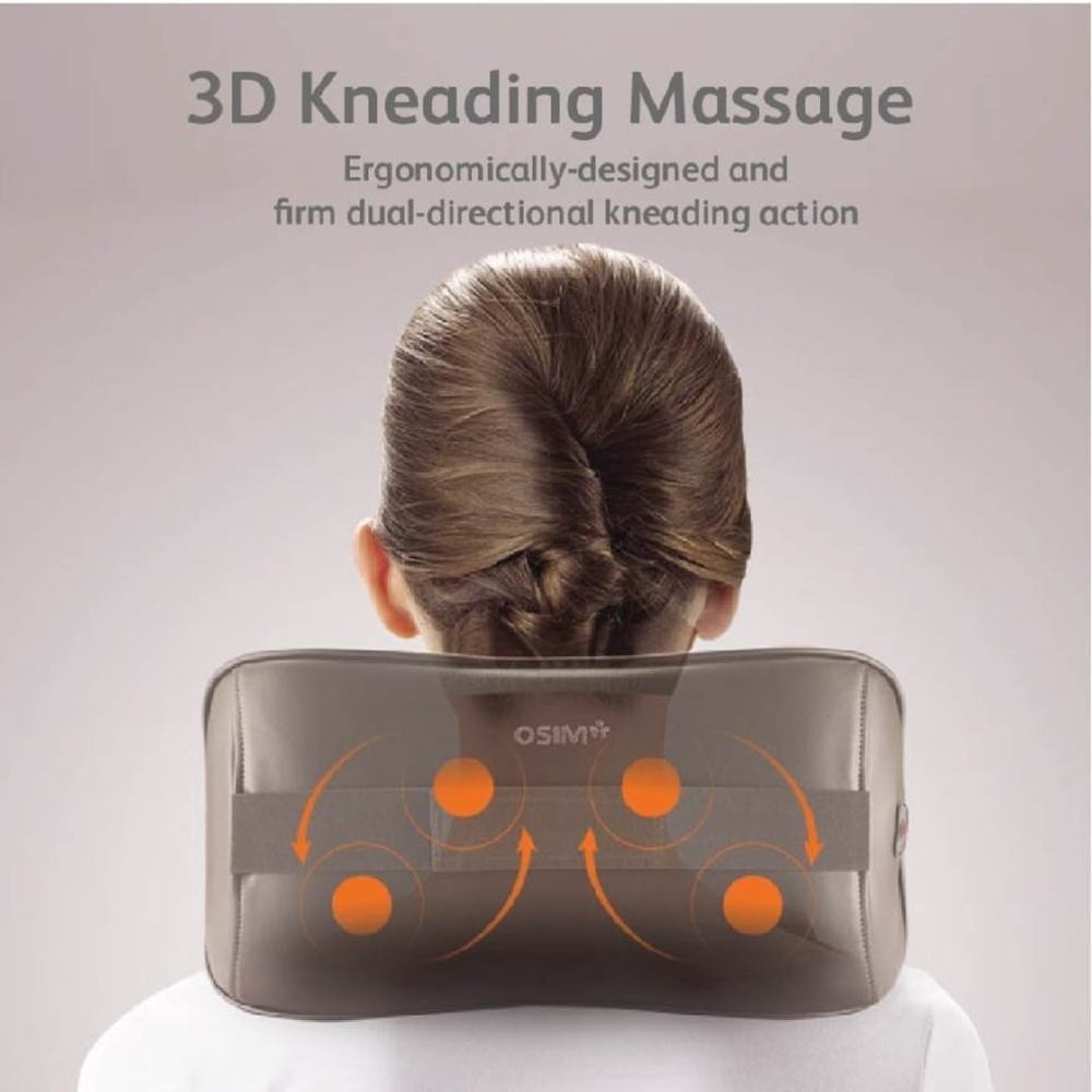 uCozy 3D Neck & Shoulder Massager Black 1s