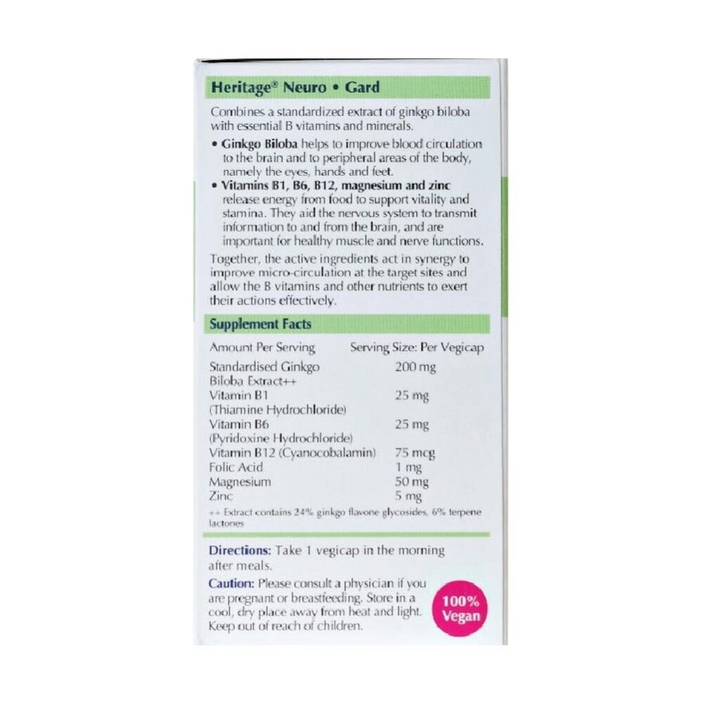 Neuro Gard Vegi Capsules 60s