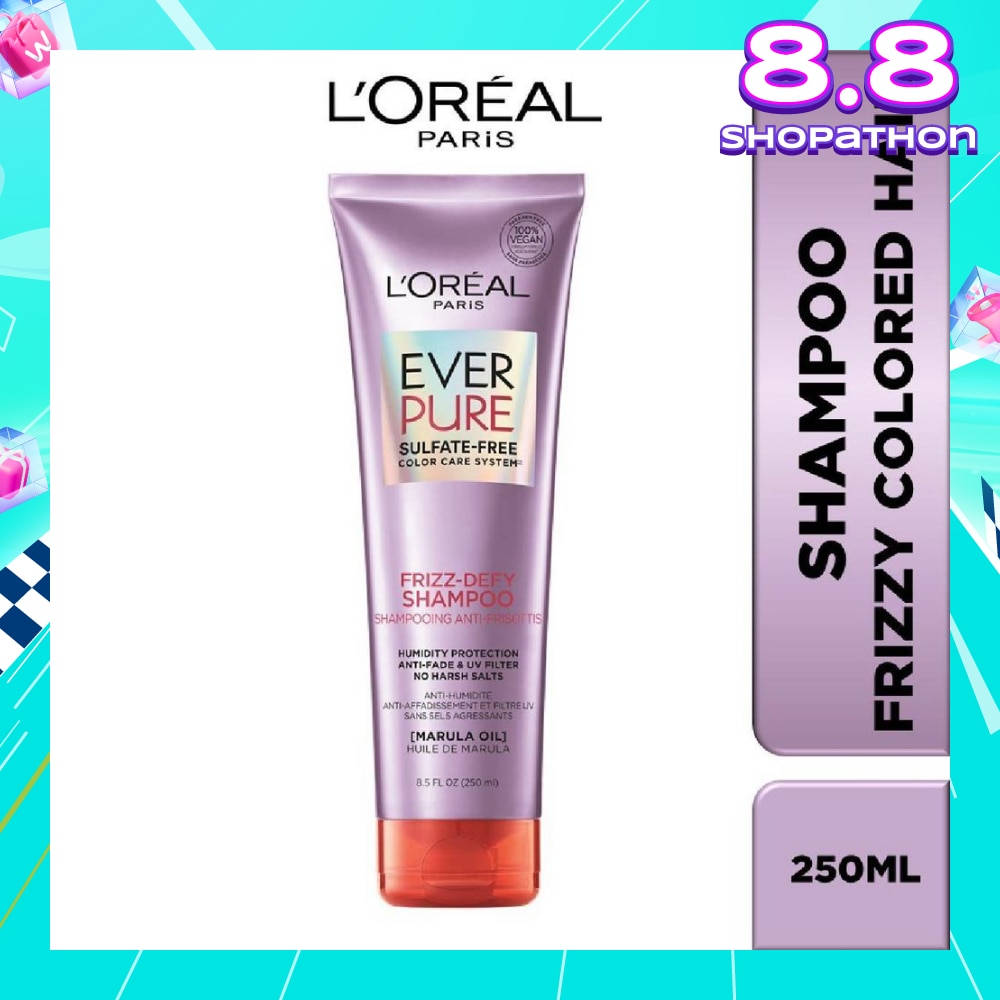 Everpure Frizz-Defy Smoothing Sulfate-free Shampoo (For Dry and Frizzy Hair) 250ml