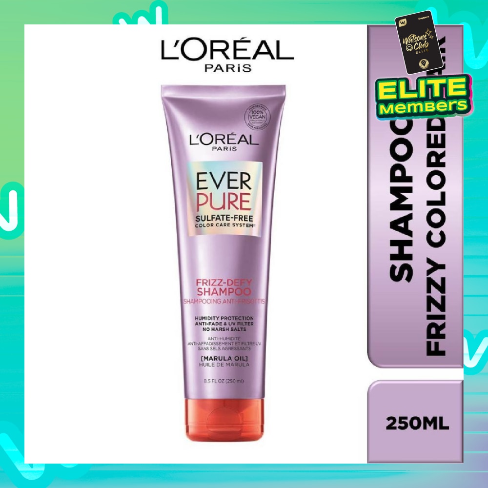 Everpure Frizz-Defy Smoothing Sulfate-free Shampoo (For Dry and Frizzy Hair) 250ml