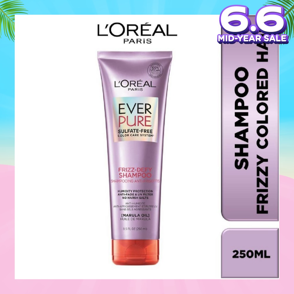 Everpure Frizz-Defy Smoothing Sulfate-free Shampoo (For Dry and Frizzy Hair) 250ml