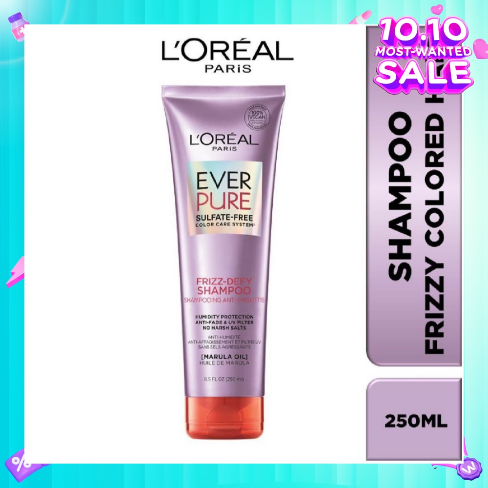 Everpure Frizz-Defy Smoothing Sulfate-free Shampoo (For Dry and Frizzy Hair) 250ml