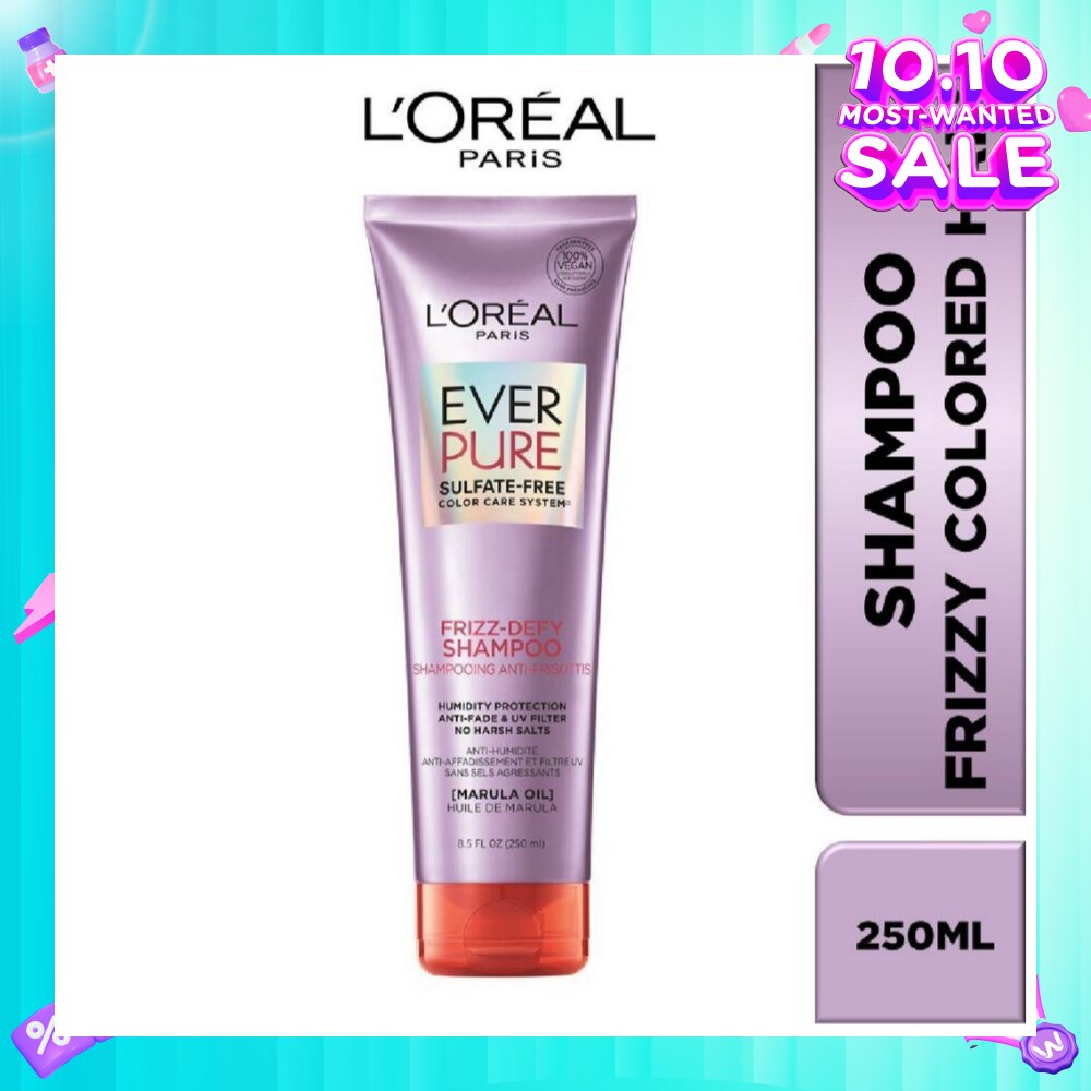 Everpure Frizz-Defy Smoothing Sulfate-free Shampoo (For Dry and Frizzy Hair) 250ml