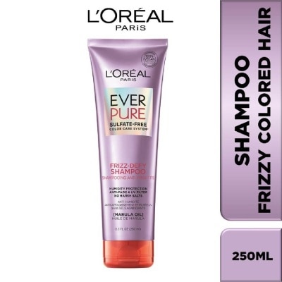 L'OREAL PARIS HAIR EXPERT Everpure Frizz-Defy Smoothing Sulfate-free Shampoo (For Dry and Frizzy Hair) 250ml