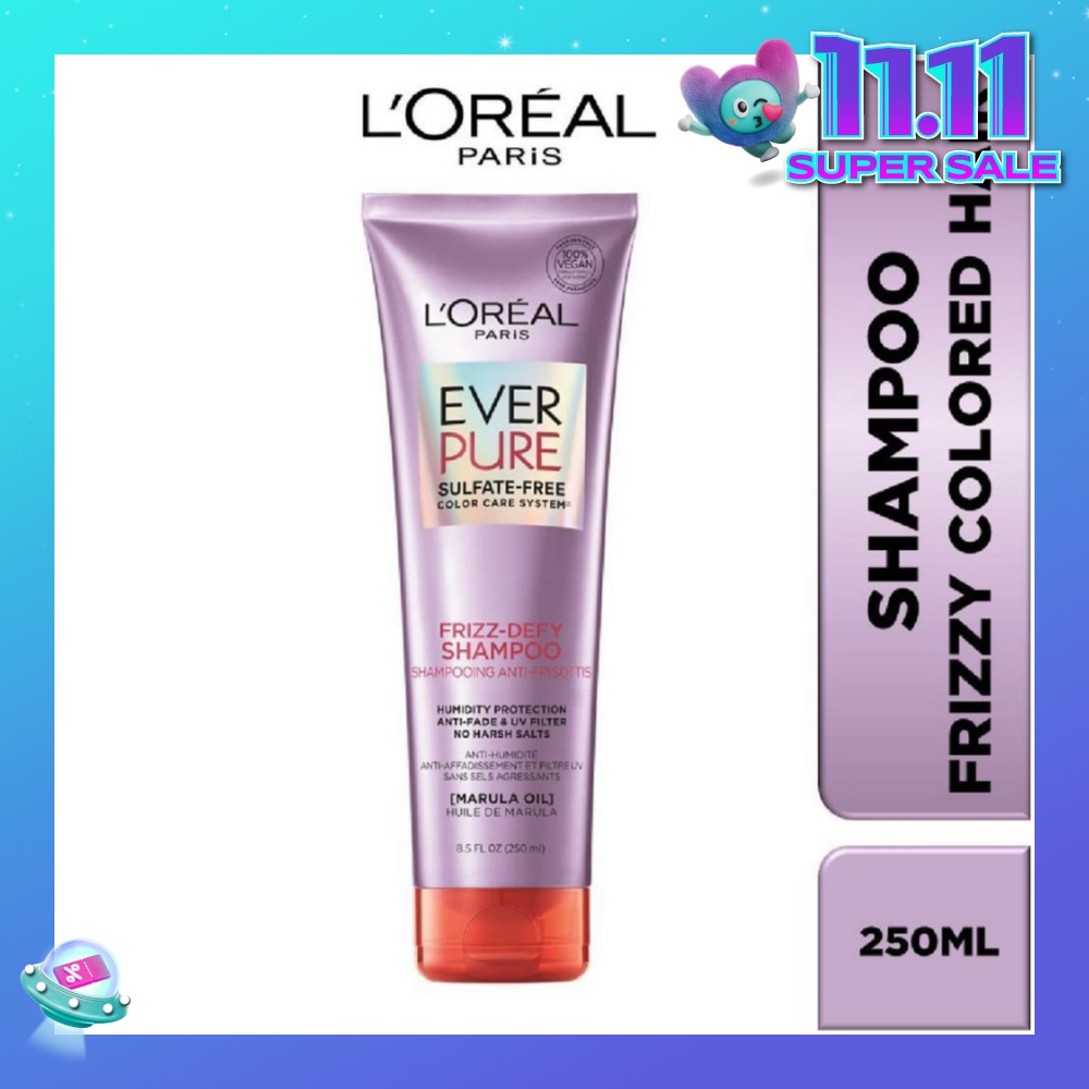Everpure Frizz-Defy Smoothing Sulfate-free Shampoo (For Dry and Frizzy Hair) 250ml