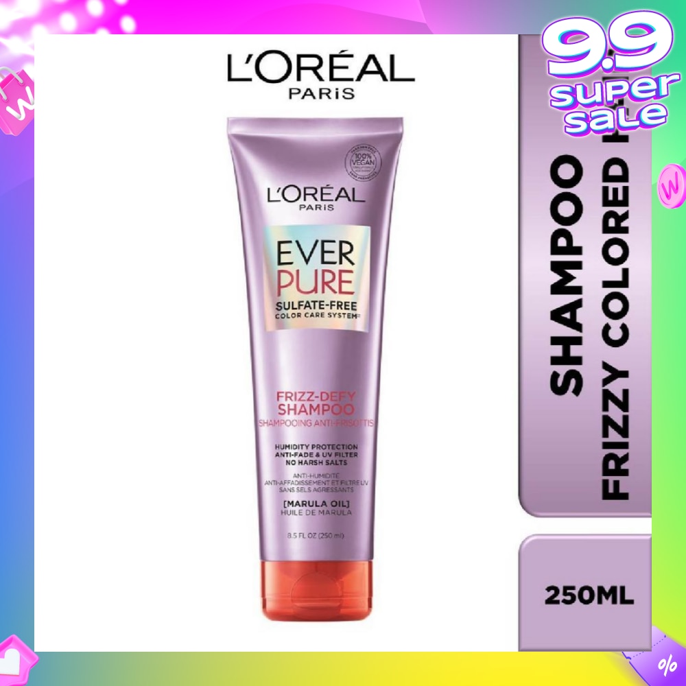 Everpure Frizz-Defy Smoothing Sulfate-free Shampoo (For Dry and Frizzy Hair) 250ml