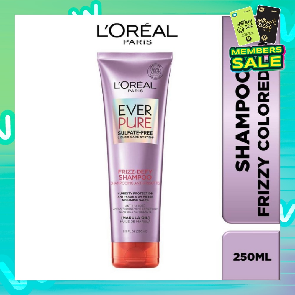 Everpure Frizz-Defy Smoothing Sulfate-free Shampoo (For Dry and Frizzy Hair) 250ml