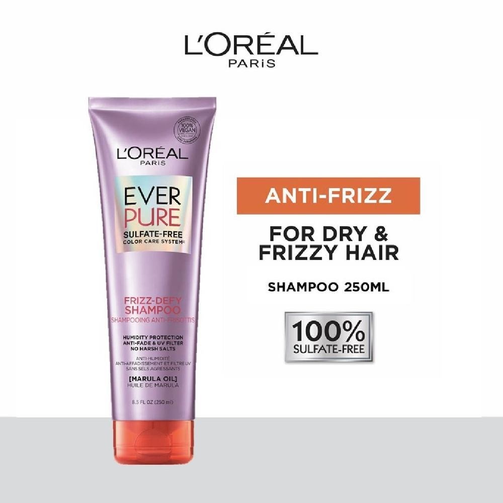 Everpure Frizz-Defy Smoothing Sulfate-free Shampoo (For Dry and Frizzy Hair) 250ml