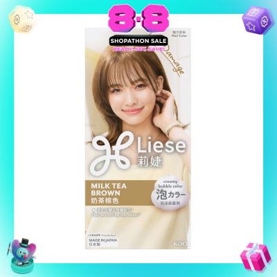 LIESE - Creamy Bubble Milk Tea Brown (Easy DIY Foam Format) 1s