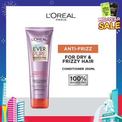 L'OREAL PARIS HAIR EXPERT Frizz-Defy Smoothing Sulfate-free Conditioner (For Dry and Frizzy Hair) 250ml