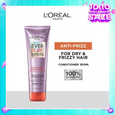 LOREAL PARIS HAIR EXPERT Frizz-Defy Smoothing Sulfate-free Conditioner (For Dry and Frizzy Hair) 250ml