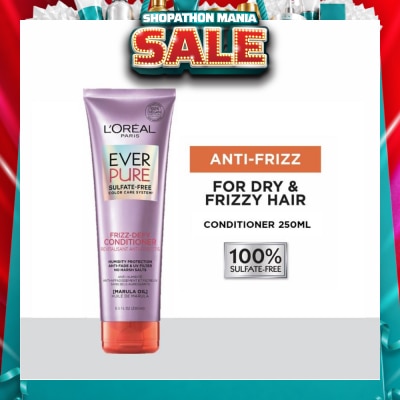 LOREAL PARIS HAIR EXPERT - Frizz-Defy Smoothing Sulfate-free Conditioner (For Dry and Frizzy Hair) 250ml