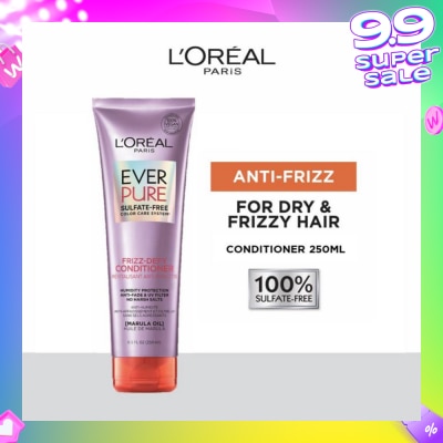 LOREAL PARIS HAIR EXPERT Frizz-Defy Smoothing Sulfate-free Conditioner (For Dry and Frizzy Hair) 250ml
