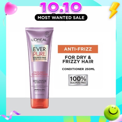 LOREAL PARIS HAIR EXPERT Frizz Defy Smoothing Sulfate free Conditioner (For Dry and Frizzy Hair) 250ml image