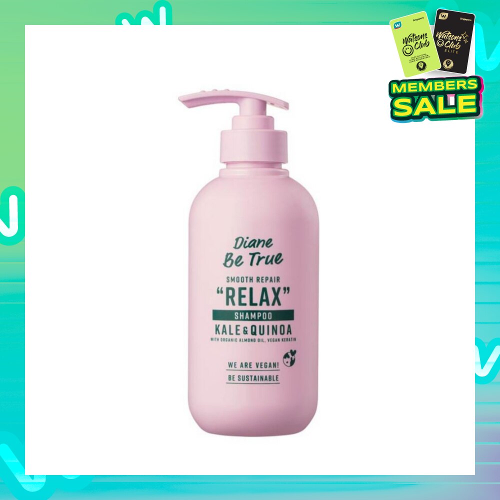 Be True Smooth Repair Relax Shampoo Kale & Quinoa 400ml