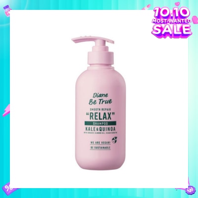 DIANE BE TRUE Be True Smooth Repair Relax Shampoo Kale & Quinoa 400ml