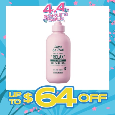 DIANE BE TRUE - Be True Smooth Repair Relax Shampoo Kale & Quinoa 400ml