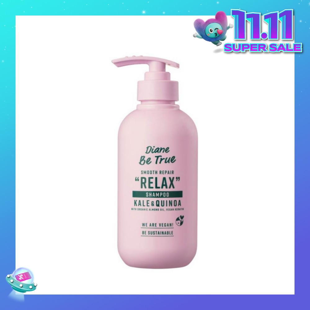 Be True Smooth Repair Relax Shampoo Kale & Quinoa 400ml