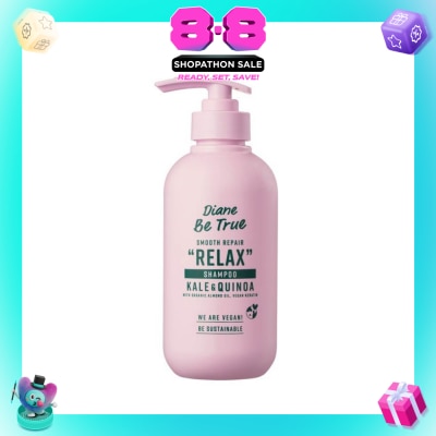 DIANE BE TRUE - Be True Smooth Repair Relax Shampoo Kale & Quinoa 400ml