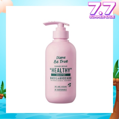 DIANE BE TRUE Be True Damage Repair Healthy Shampoo Basil & Avocado 400ml