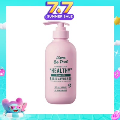 DIANE BE TRUE - Be True Damage Repair Healthy Shampoo Basil & Avocado 400ml