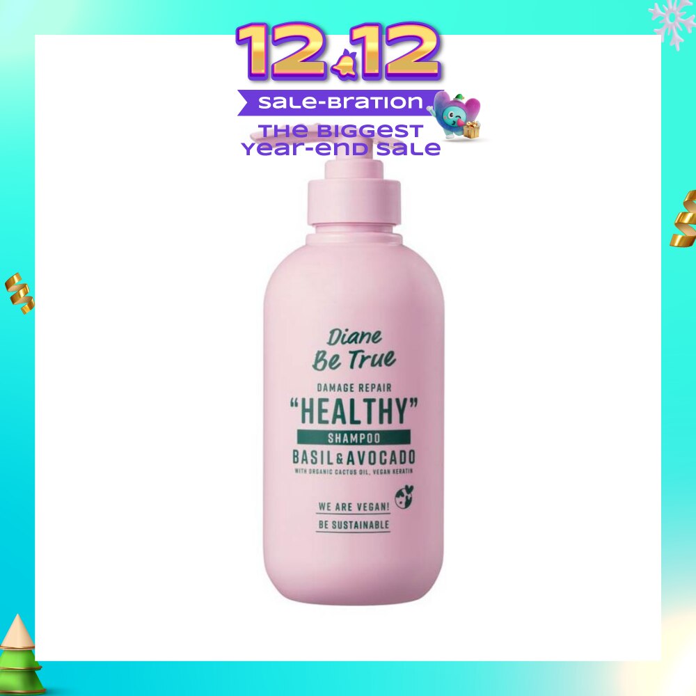 Be True Damage Repair Healthy Shampoo Basil & Avocado 400ml