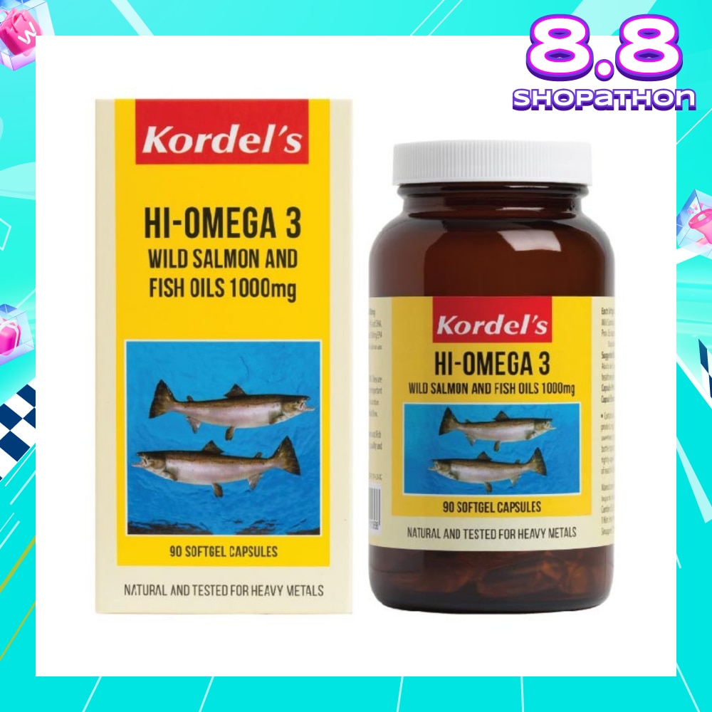Wild Salmon & Fish Oil 1000 mg 90s