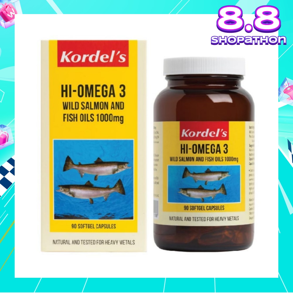 Wild Salmon & Fish Oil 1000 mg 90s