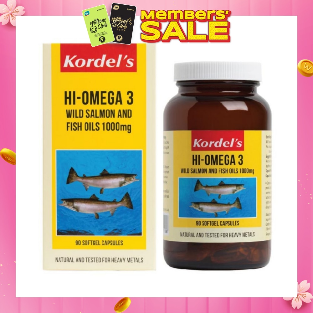 Wild Salmon & Fish Oil 1000 mg 90s