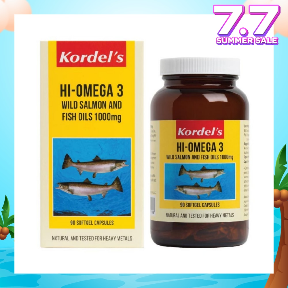 Wild Salmon & Fish Oil 1000 mg 90s