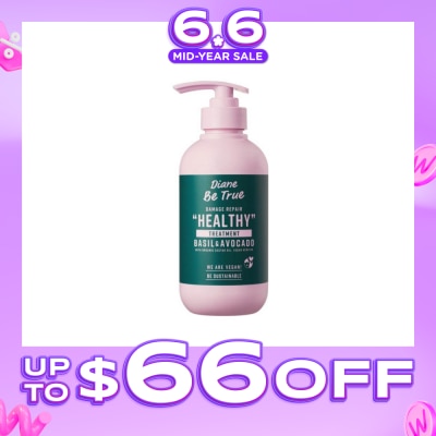 DIANE BE TRUE - Be True Damage Repair Healthy Treatment Basil & Avocado 400ml