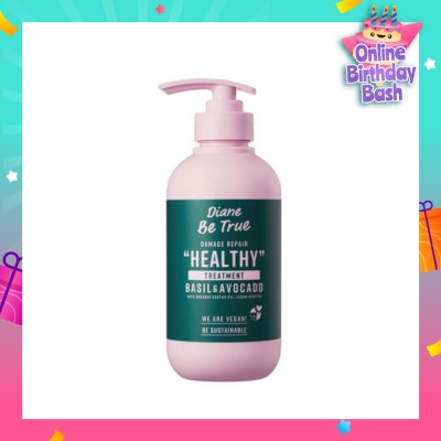 DIANE BE TRUE Be True Damage Repair Healthy Treatment Basil & Avocado 400ml