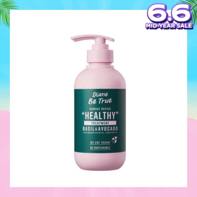DIANE BE TRUE Be True Damage Repair Healthy Treatment Basil & Avocado 400ml