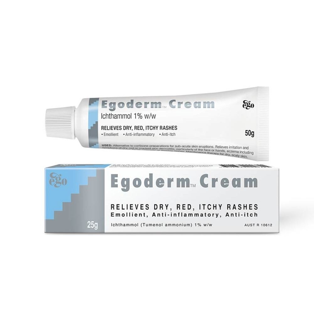 Egoderm Cream (Relieves Dry + Red Itch Rashes) 25g