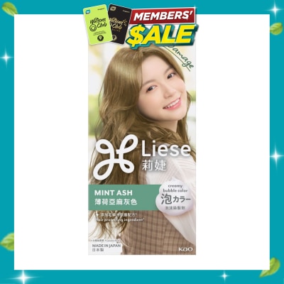 LIESE Creamy Bubble Mint Ash (Easy DIY Foam Format) 1s image