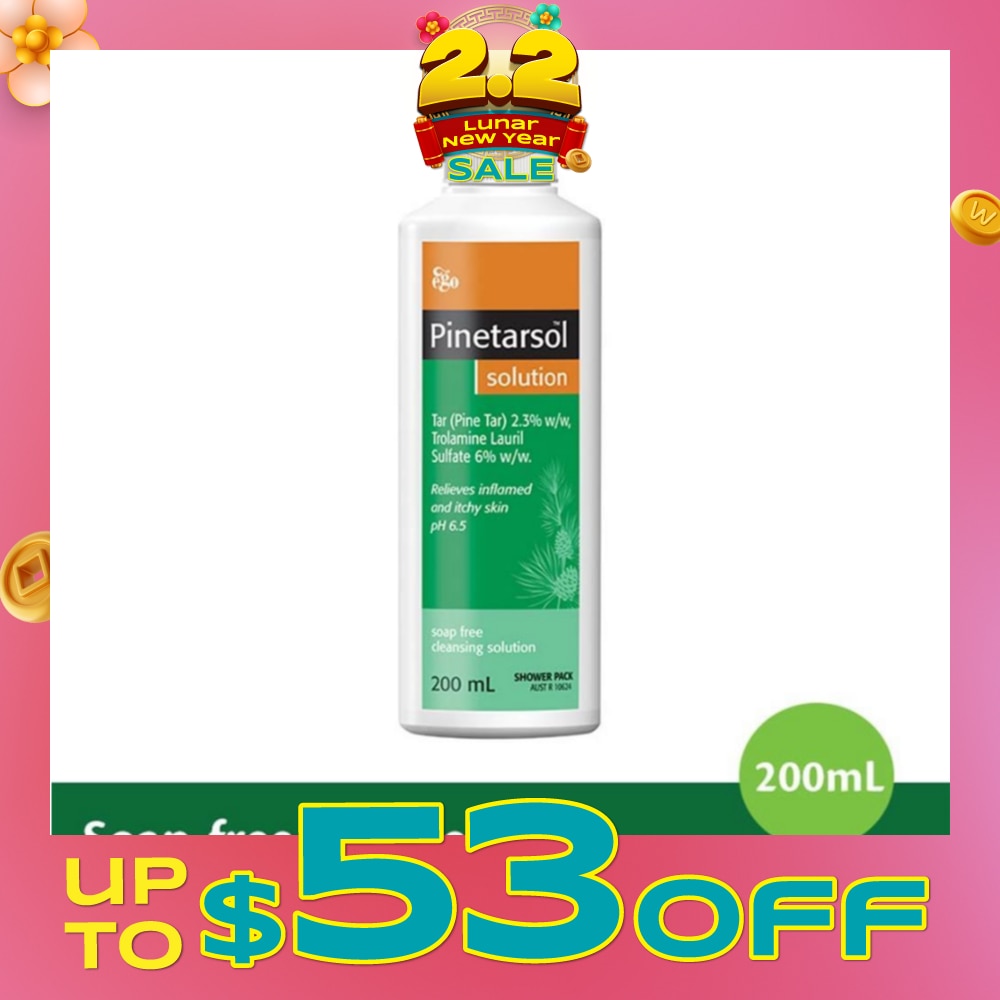 Pinetarsol Solution 200ml (Expiry: Aug`2026)