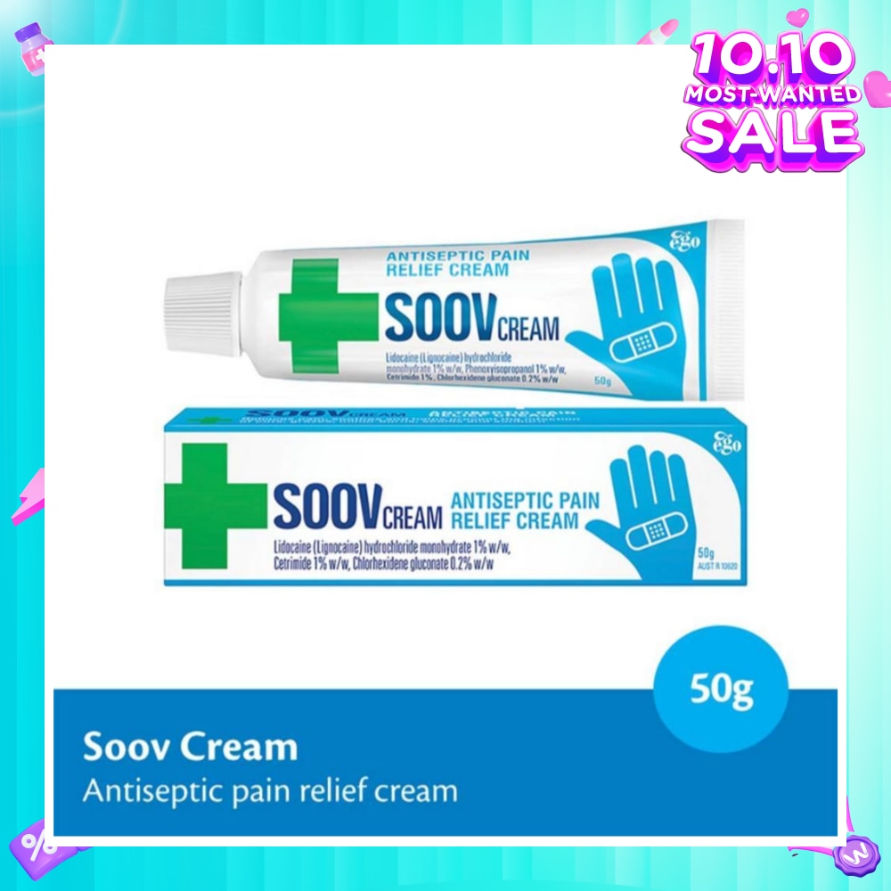 Soov Cream (Antiseptic Pain Relief Cream) 50g