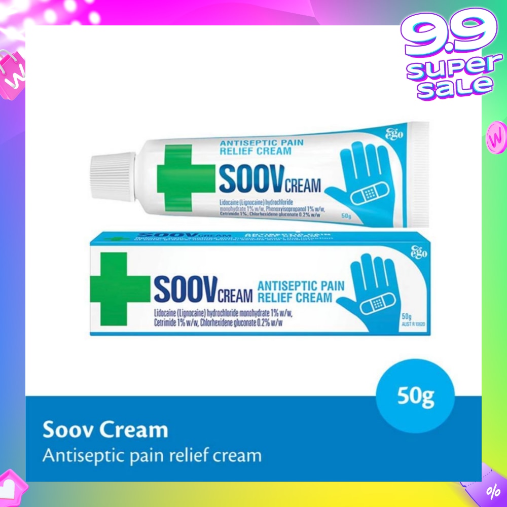 Soov Cream (Antiseptic Pain Relief Cream) 50g