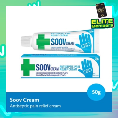 EGO QV Soov Cream (Antiseptic Pain Relief Cream) 50g