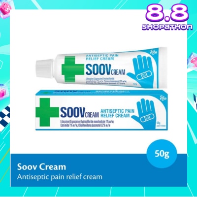 EGO QV Soov Cream (Antiseptic Pain Relief Cream) 50g