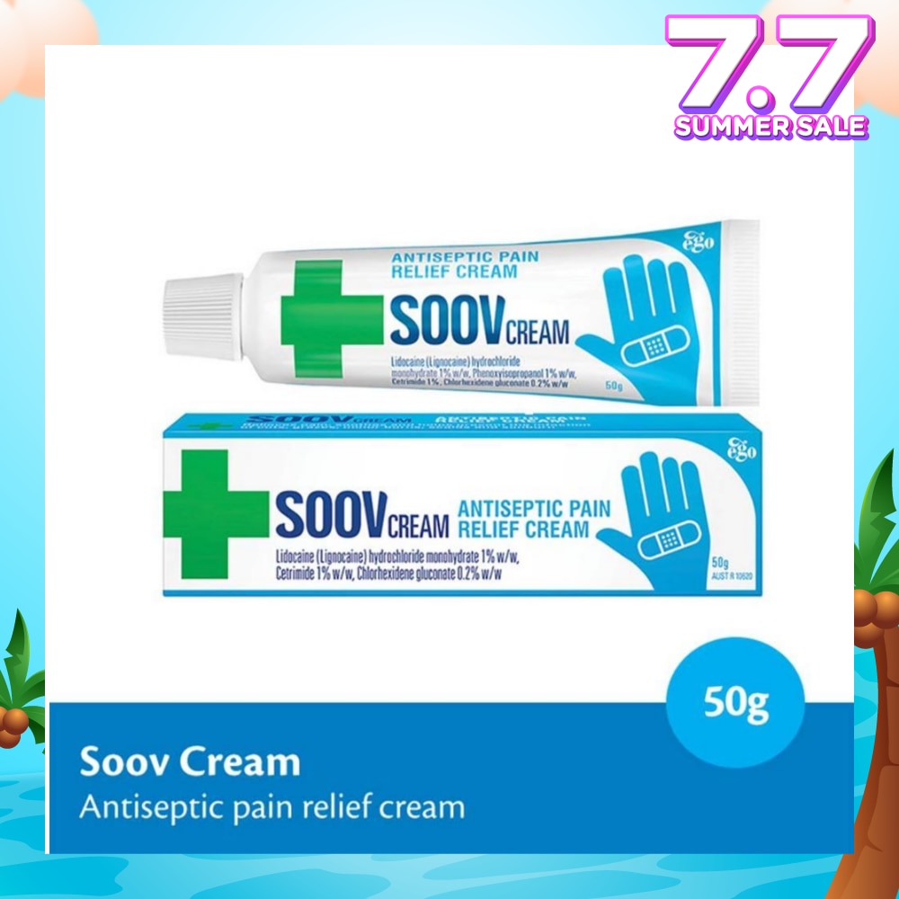 Soov Cream (Antiseptic Pain Relief Cream) 50g