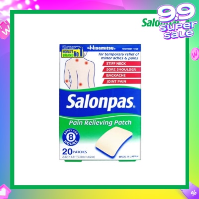 SALONPAS® Pain Relieving Patch 20's