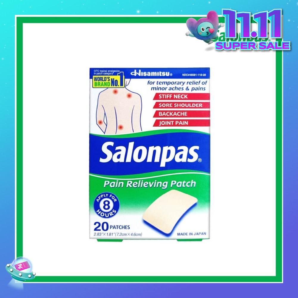 Pain Relieving Patch 20's