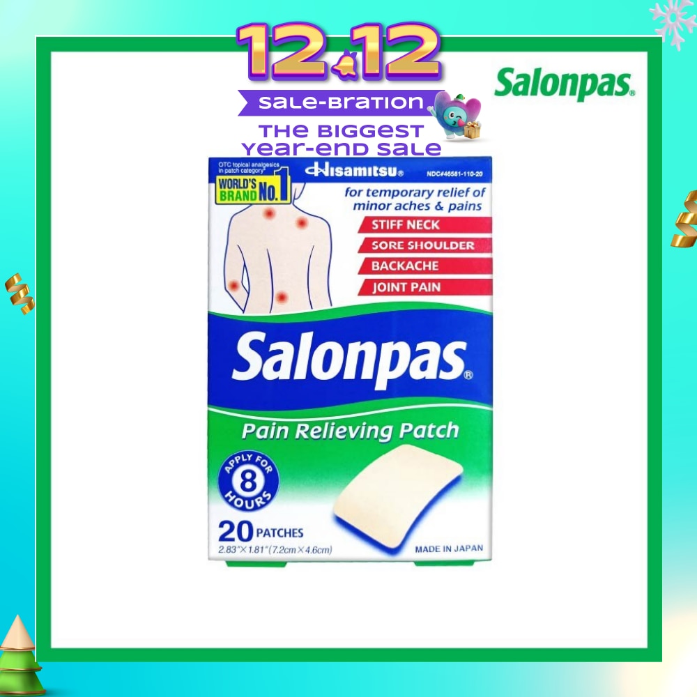 Pain Relieving Patch 20's