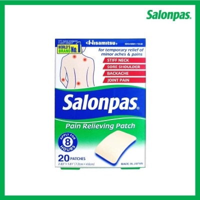 SALONPAS® Pain Relieving Patch 20's