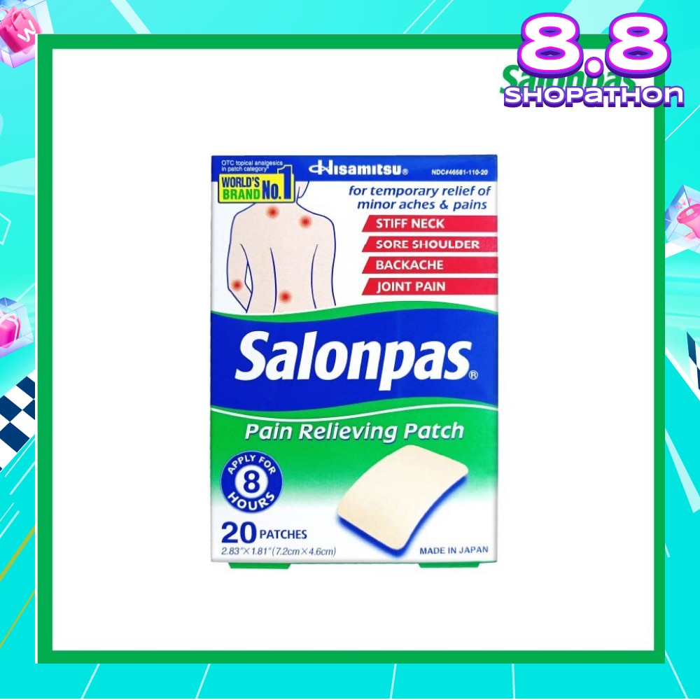 Pain Relieving Patch 20's