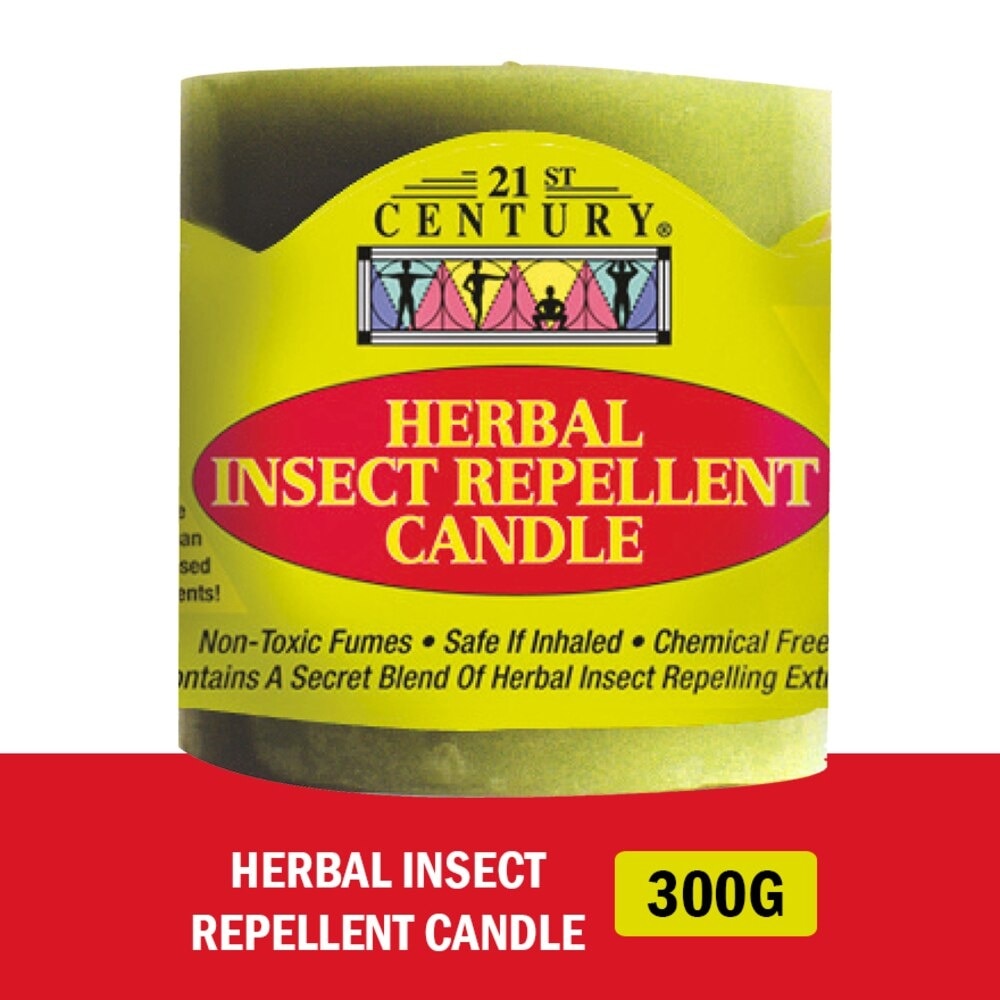 Herbal Chemical-Free Insect Repellent Candle (For Outdoor & Indoor Use) 300g