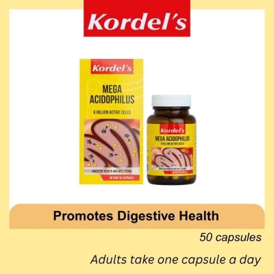 KORDEL'S - Mega Acidophilus 50s (Expiry: Apr`2027)