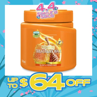 WATSONS - Honey Repairing Hair Treatment Wax for Dry and Permed Hair 500ml